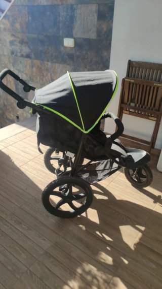 Carrito para correr con niño
