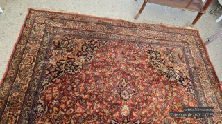 Alfombra Persa Antigua Multicolor Lana