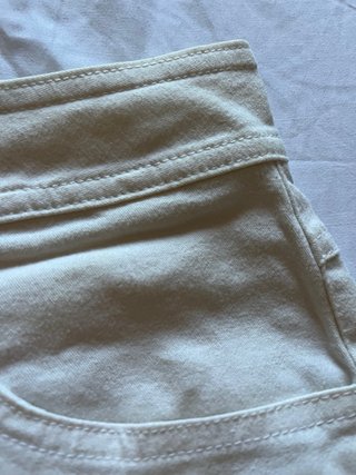 Falda Vaquera Blanca Lloyds Talla 42