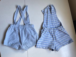Petos niños 12 meses, 12€ los dos