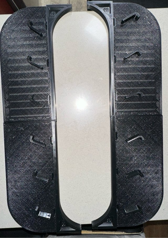 Juego ventanillas  VW T5/T5.1/T6 Izda/Dcha 45cm