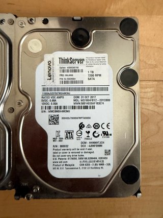 Pack 4x Discos Duros HDD 1TB SATA 3.5