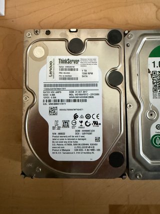 Pack 4x Discos Duros HDD 1TB SATA 3.5