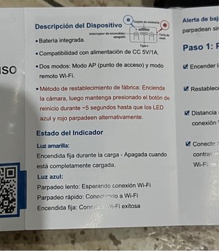 Mini cámara espía con accesorios