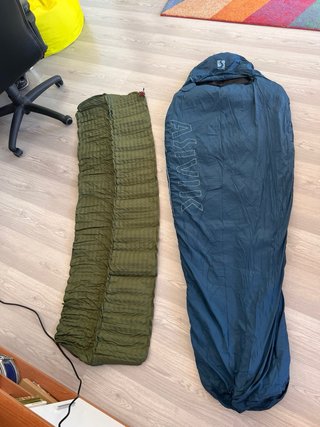 Saco dormir y esterilla Asivik en perfecto estado