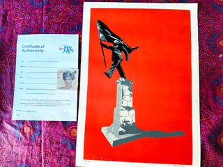 Obra arte Original Banksy Spray.Firmada No-Banksy