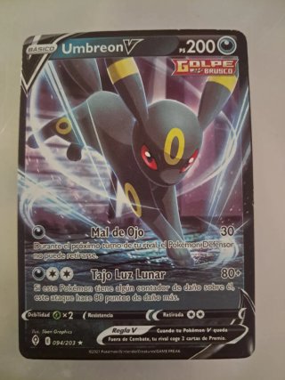 Carta Pokémon Umbreon V 094/203