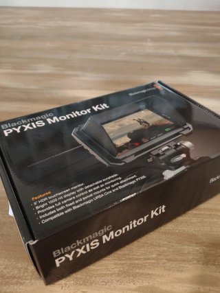 Kit Blackmagic Pyxis Monitor y cable Nuevo
