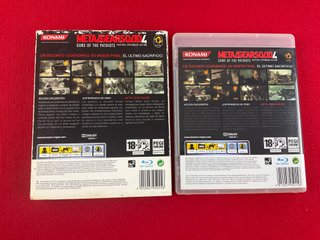 Metal Gear Solid 4: Guns of the Patriots PS3