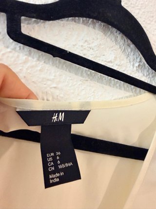 Camisa H&M Beige