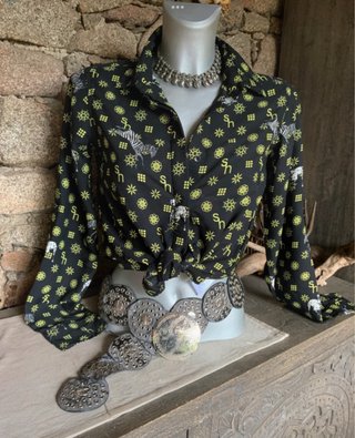 Camicia Silvian Heach fantasia zebra tg.XS/S