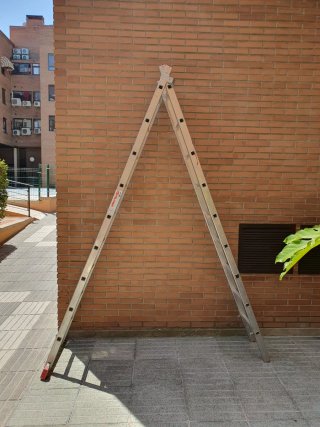 Escalera de aluminio