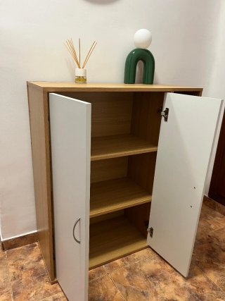 Armario Consola Multiusos con estantería