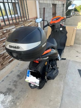 Moto MITT XRS 125 Naranja/Negra