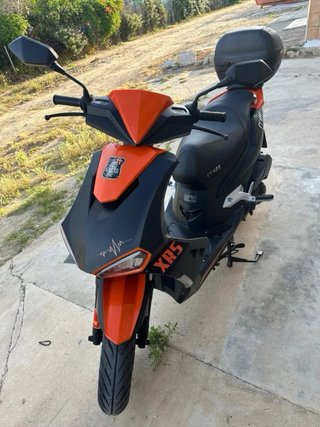 Moto MITT XRS 125 Naranja/Negra