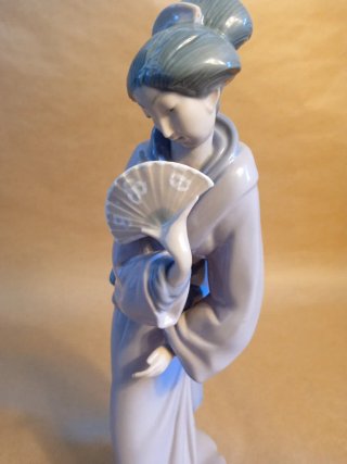 Porcelana Nao Lladró Geisha
