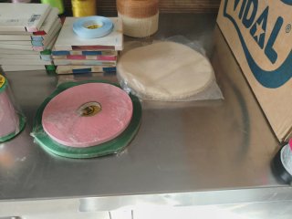 Cintas de muselina, cola de ratón y raso