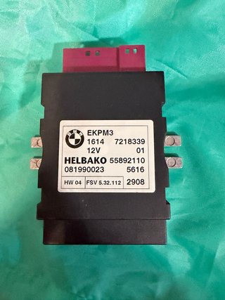 BMW modulo de control de bomba combustible