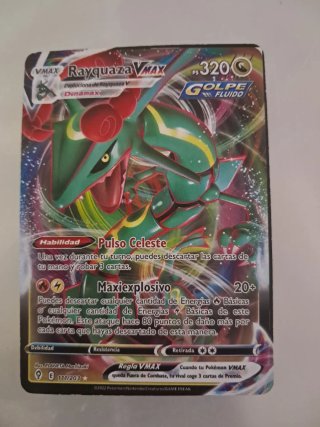Carta Pokémon Rayquaza VMAX 111/203