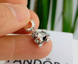 Charm Pandora Tortuga con Bebé