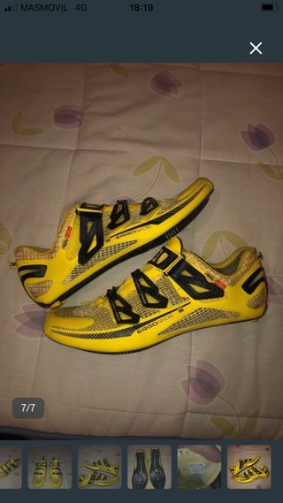 Zapatillas Mavic Ergoride Amarillas