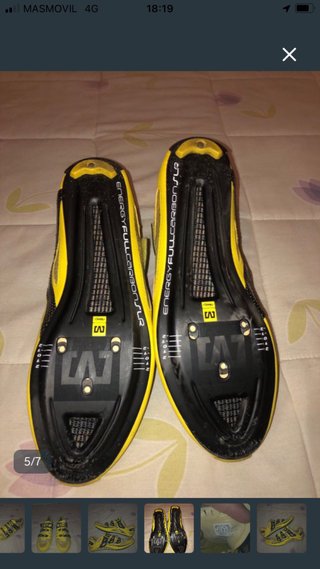 Zapatillas Mavic Ergoride Amarillas