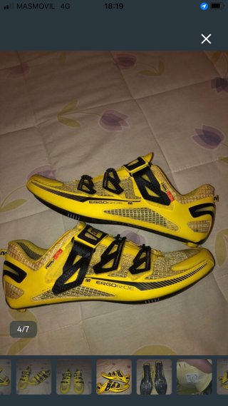 Zapatillas Mavic Ergoride Amarillas