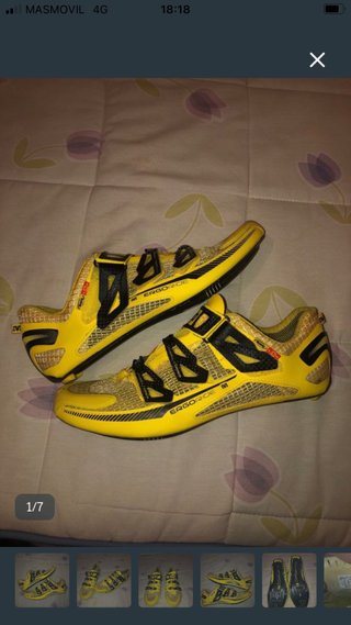 Zapatillas Mavic Ergoride Amarillas