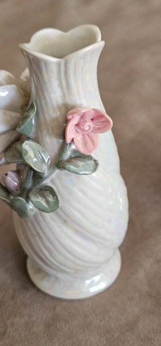Pareja de jarrones porcelana