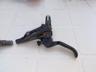 Pareja de manetas Freno Shimano XT M8000