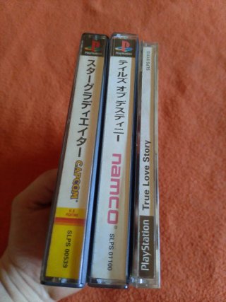 Lote 3 Juegos PS1 Japoneses