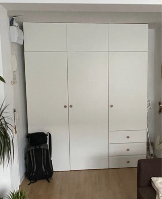 Guardaroba modulare IKEA PLATSA bianco