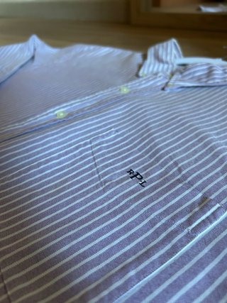 Camisa Polo Ralph Lauren vintage rayas old money
