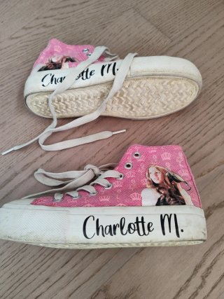 Scarpe alte Charlotte M. bambina rosa 32