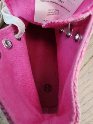 Scarpe alte Charlotte M. bambina rosa 32