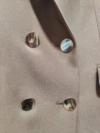 Chaqueta Zara mujer marrón