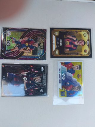 Lote Pedri Topps Select Elite Barça