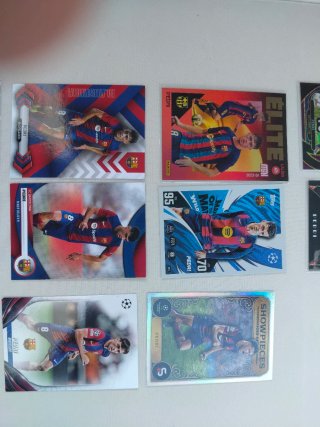 Lote Pedri Topps Select Elite Barça