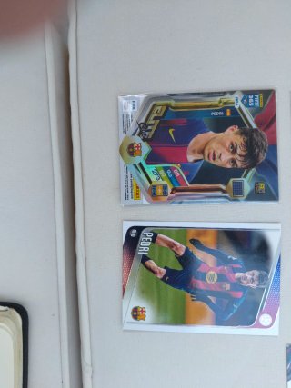 Lote Pedri Topps Select Elite Barça
