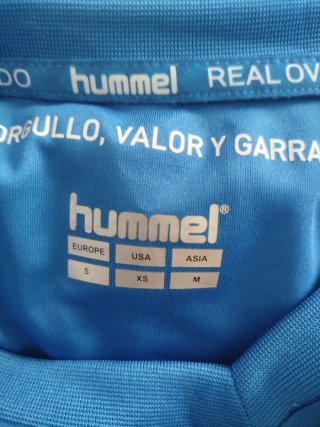 Camiseta Real Oviedo 15/16 Hummel Azul