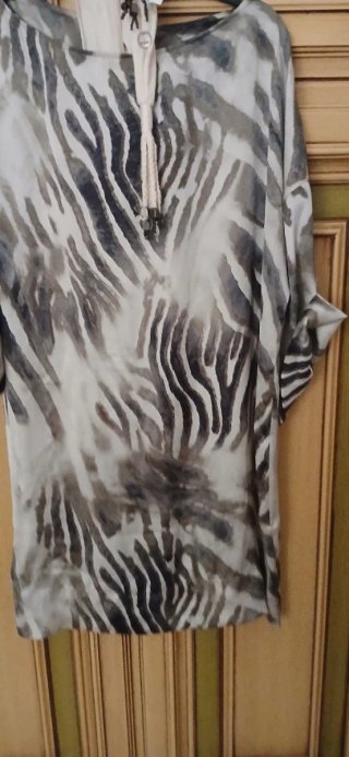 Vestito estivo fantasia zebra