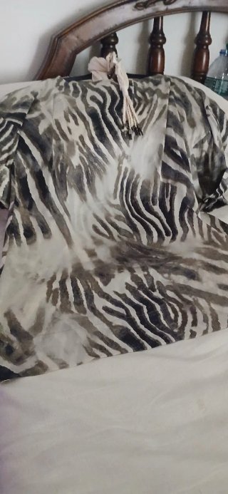 Vestito estivo fantasia zebra