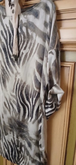 Vestito estivo fantasia zebra