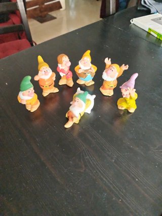Figuras Blancanieves y los 7 Enanitos Disney