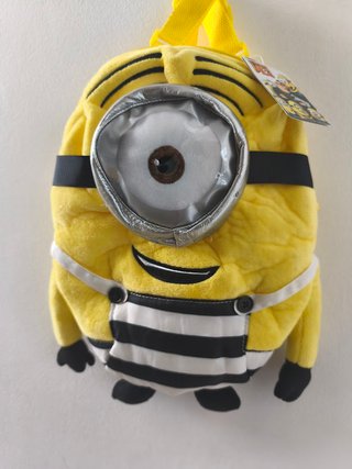 Mochila Minions Stuart Peluche 30cm
