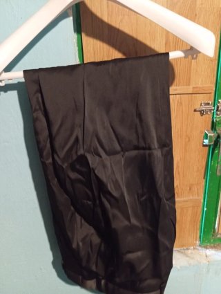 Traje de novio talla 50 negro y plata