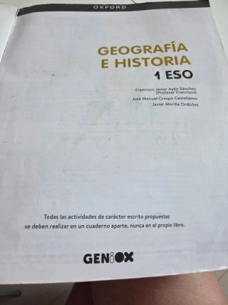 Geografía e Historia 1 ESO