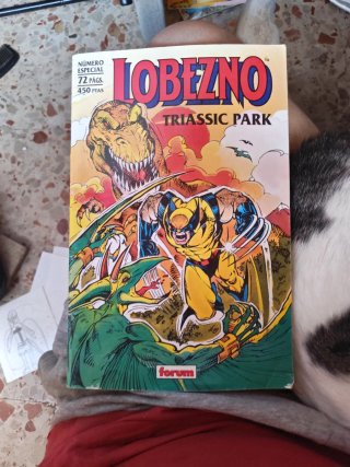 Lobezno triassic park comic manga