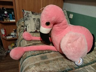 Peluche Flamenco Rosa