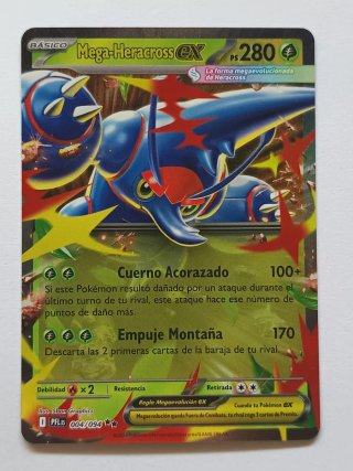 Carta Pokémon Mega-Heracross EX 04/094